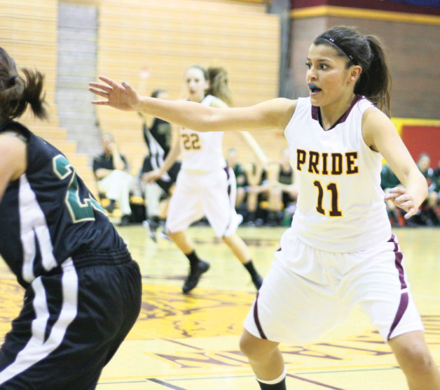 Villescaz delays softball for MP hoops playoff run